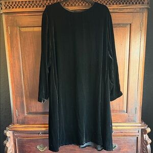 Eileen Fisher Black Long Sleeve Dress